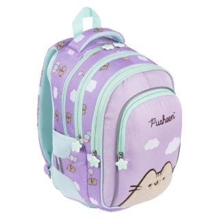 Plecak szkolny młodzieżowy kot Pusheen violet St Majewski