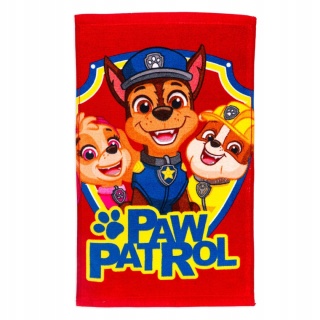 Ręcznik do rąk i twarzy przedszkola PSI PATROL CHASE RUBBLE SKYE 30X50