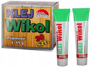 Klej uniwersalny JEDNOŚĆ wikol do drewna ceramiki tkanin 45 ml 1 szt