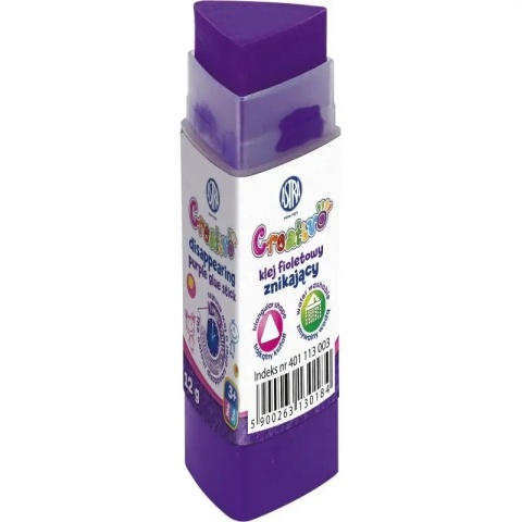 Klej w sztyfcie ASTRA Creativo 12g fioletowy znikający