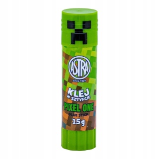 Klej w sztyfcie Astra PVP pixel One dla fanów minecraft 15 g