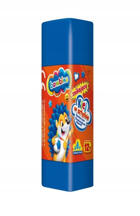 Klej w sztyfcie Bambino 12g fioletowy znikający