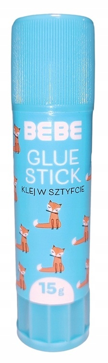 Klej w sztyfcie do papieru i tektury szkolny BEBE KIDS INTERDRUK 1 szt 15 g