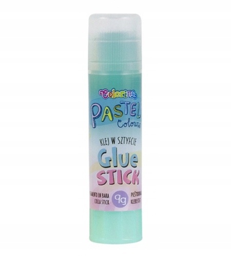 Klej w sztyfcie do papieru wykręcany COLORINO 9g pastel