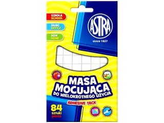 Masa mocująca guma do klejenia wielokrotnego użycia Astra 84 kostek