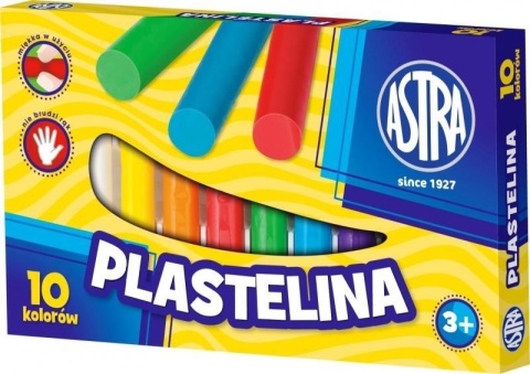 Plastelina 10 kolorów ASTRA Plastelina 10 kolorów ASTRA