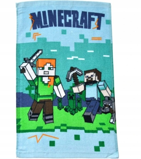 Ręcznik do rąk i twarzy przedszkola MINECRAFT 30X50