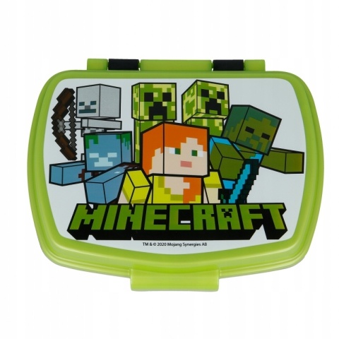 ŚNIADANIÓWKA LUNCH BOX MINECRAFT chlebak