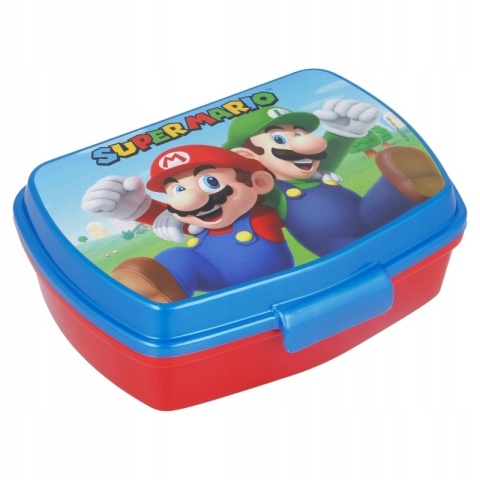 ŚNIADANIÓWKA LUNCH BOX SUPER MARIO chlebak