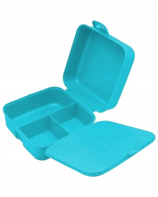 Śniadaniówka chlebak LUNCH BOX trzykomorowa dzielona Kraina Lodu Frozen