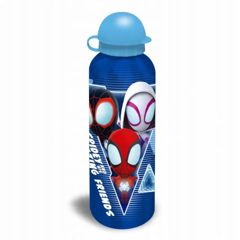Stich bidon aluminiowy 500ml + śniadaniówka w pudełku Spidey