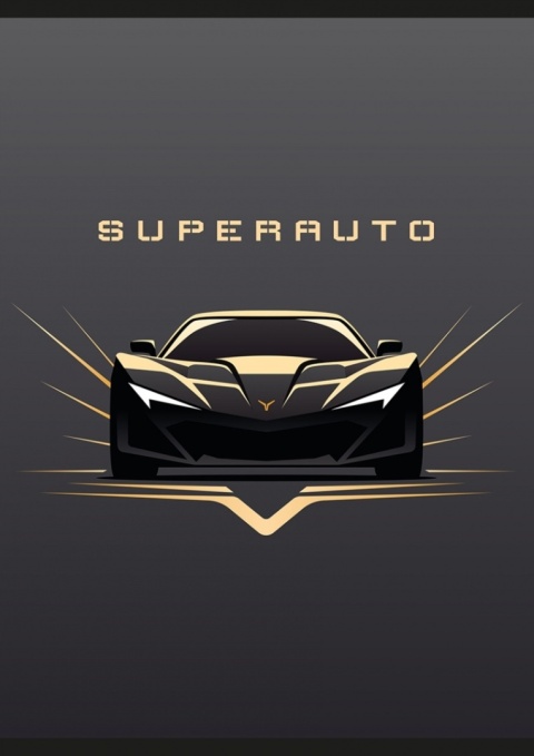 Zeszyt A4 w kratkę 32 Happy Auto Hippie Trippy 3 szt