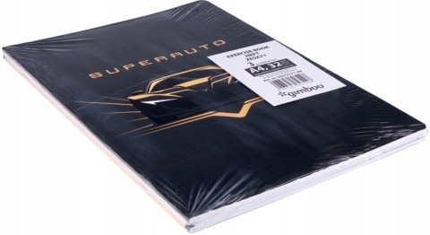 Zeszyt A4 w kratkę 32 Happy Auto Hippie Trippy 3 szt