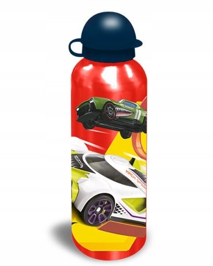 Bidon aluminiowy 500ml + śniadaniówka w pudełku HOT WHEELS Bidon aluminiowy 500ml + śniadaniówka w pudełku HOT WHEELS