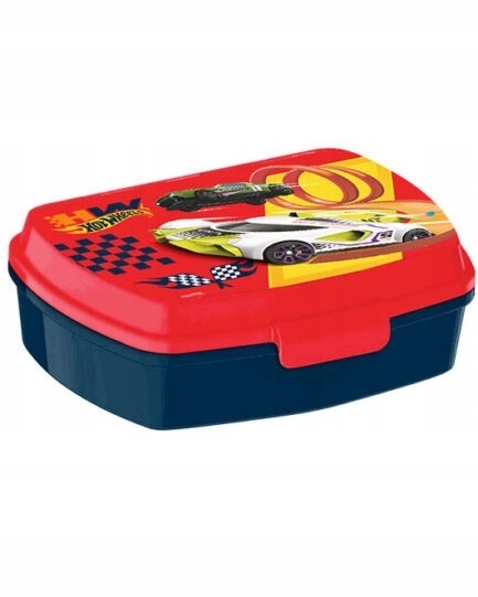 Bidon aluminiowy 500ml + śniadaniówka w pudełku HOT WHEELS Bidon aluminiowy 500ml + śniadaniówka w pudełku HOT WHEELS