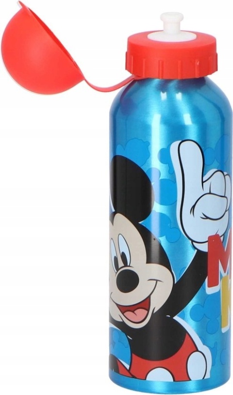 Bidon aluminiowy 500ml + śniadaniówka w pudełku Myszka Miki Mickey
