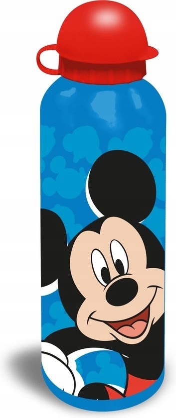 Bidon aluminiowy 500ml + śniadaniówka w pudełku Myszka Miki Mickey
