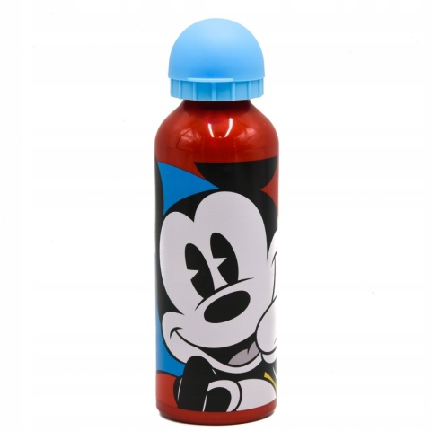 Bidon aluminiowy 500ml + śniadaniówka w pudełku Myszka Miki Mickey