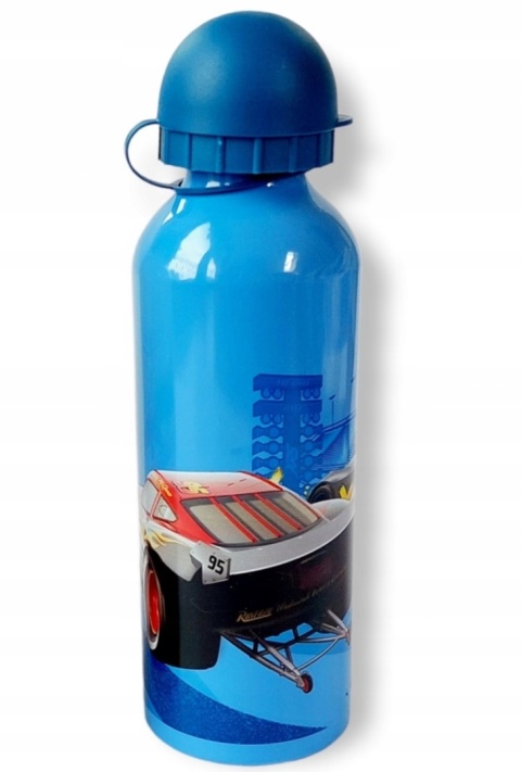 Bidon aluminiowy z ustnikiem AUTA Jack Storm Zygzak McQueen 500ml