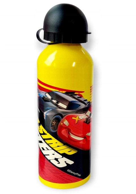 Bidon aluminiowy z ustnikiem AUTA Zygzak McQueen Jack Storm 500ml
