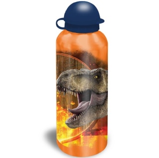 Bidon aluminiowy z ustnikiem PARK JURAJSKI dinozaury 500ml