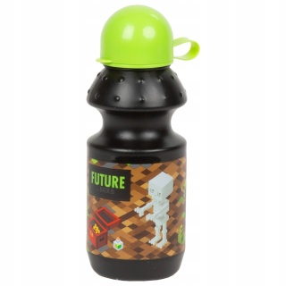 Bidon butelka z ustnikiem sport PIXEL GAME dla fanów minecraft 330 ml