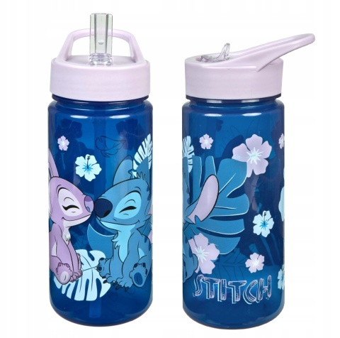 Bidon na wodę 500ml + śniadaniówka z przegródkami Stich Andzia Stitch