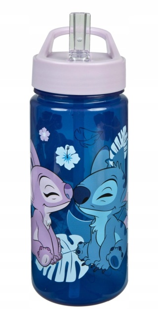 Bidon na wodę Stich kubek ze słomką ustnikiem Stitch i Andzia 500ml