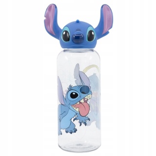 Butelka bidon Stich TRITAN Lilo i Stitch nakrętka figurka 3D