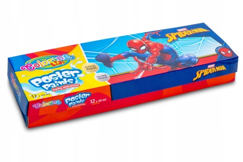 Farby plakatowe Spiderman