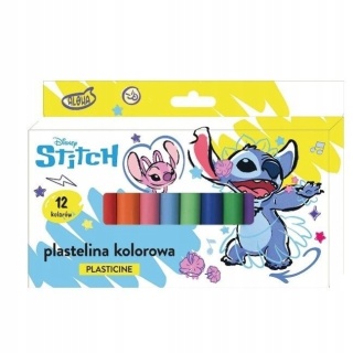 Plastelina okrągła12 kolorów Lilo I Stitch Stich Benjamin