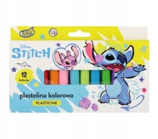 Plastelina okrągła12 kolorów Lilo I Stitch Stich Benjamin
