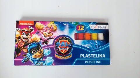 Plastelina szkolna 12 kolorów PSI PATROL kosmopieski St. Majewski Plastelina szkolna 12 kolorów PSI PATROL kosmopieski St. Majewski