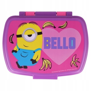 ŚNIADANIÓWKA LUNCH BOX MINIONKI chlebak