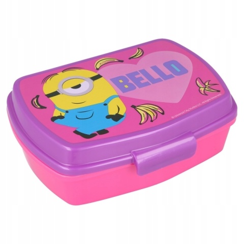 ŚNIADANIÓWKA LUNCH BOX MINIONKI chlebak