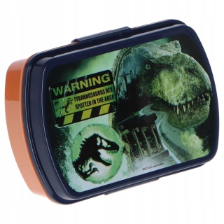 Śniadaniówka LUNCH BOX Park Jurajski Jurassic Park dinozaury chlebak