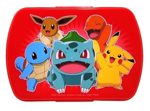 Śniadaniówka chlebak LUNCH BOX + bidon sport 350 ml POKEMON