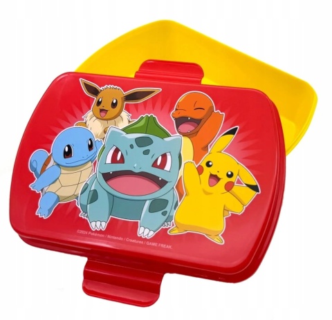 Śniadaniówka chlebak LUNCH BOX + bidon sport 350 ml POKEMON