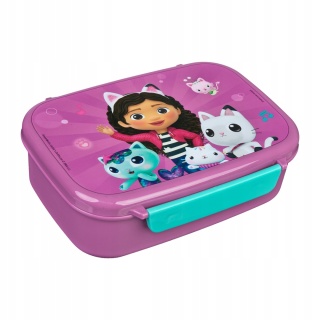 Śniadaniówka lunch box KOCI DOMEK GABI chlebak