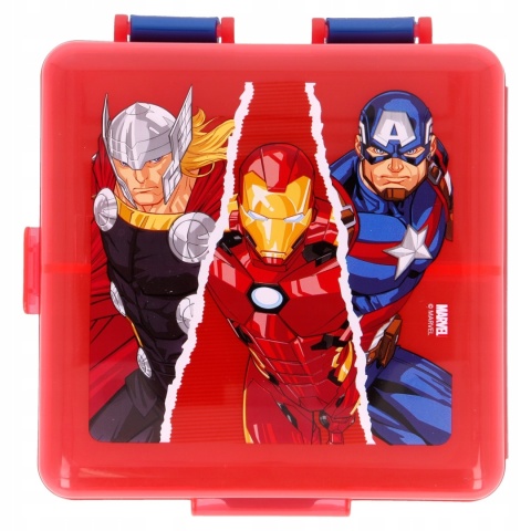 Śniadaniówka trzykomorowa lunch box AVENGERS
