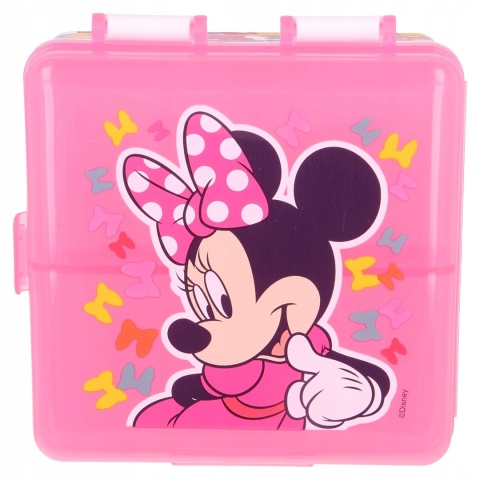 Śniadaniówka trzykomorowa lunch box MYSZKA MINNIE