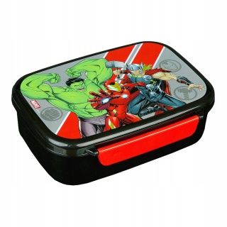 Śniadaniówka z przegródkami chlebak lunchbox Avengers Iron Man Hulk
