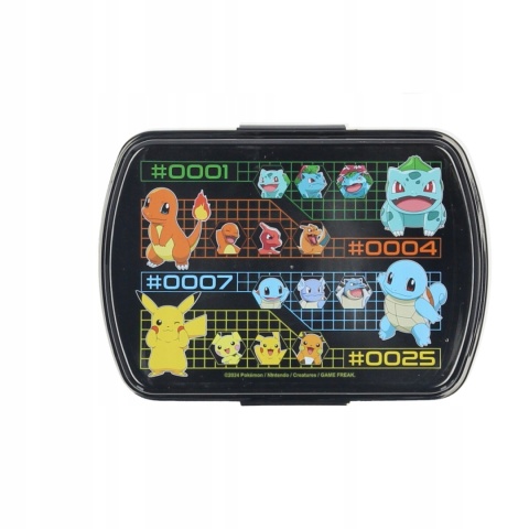 Stich bidon aluminiowy 500ml + śniadaniówka w pudełku POKEMON