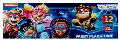 Zestaw plastyczny wyprawka kredki farby plastelina flamastry kotek PUSHEEN