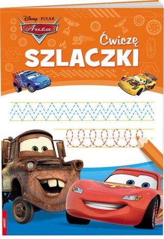 AUTA Zygzak Mcqueen ćwiczę szlaczki