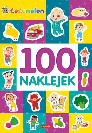 COCOMELON 100 naklejek książka z zadaniami kolorowanka
