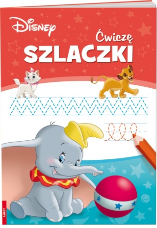 Ćwiczę szlaczki DISNEY Classic Król Lew Bambi Pinokio Dumbo