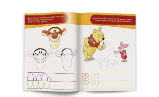 Ćwiczę szlaczki DISNEY Kubuś Puchatek i Przyjaciele