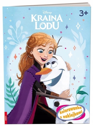 Disney Kraina Lodu Frozen kolorowanka z naklejkami