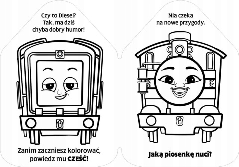 Książeczka kredeczka TOMEK I PRZYJACIELE kolorowanka z naklejkami